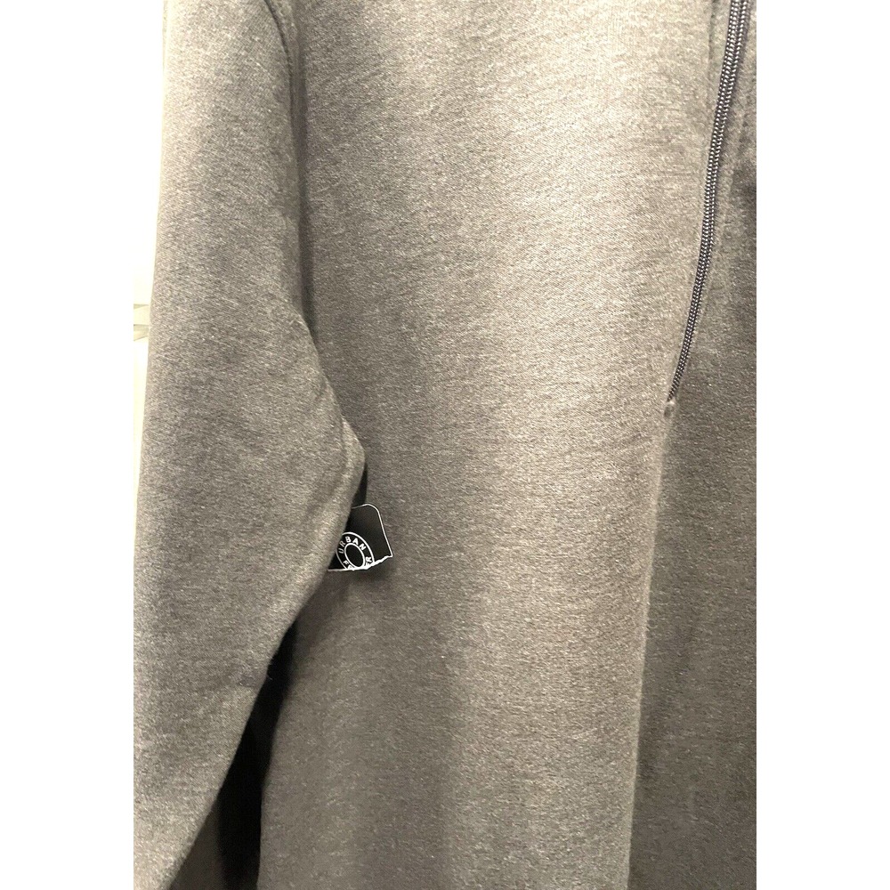 Urban Frontier Mens Size‎ XXL Nwt 1/4 Zip Gray Long Sleeved Sweatshirt Pockets - Picture 3 of 8